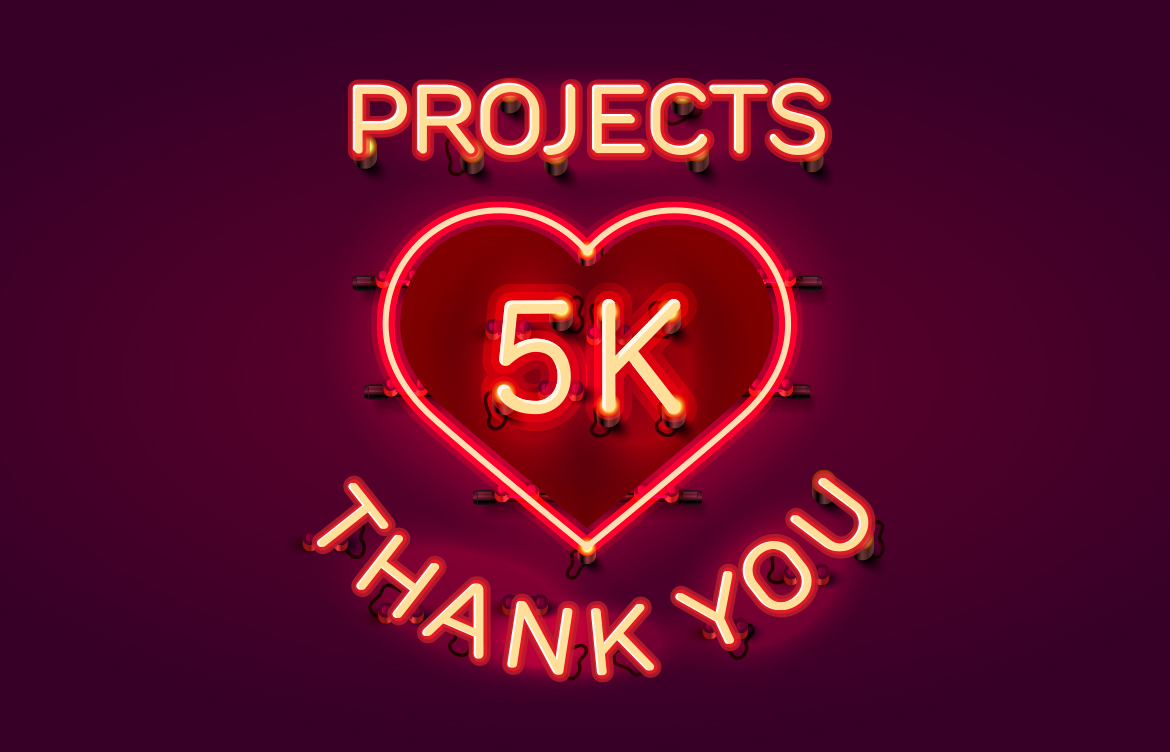 RedSpark completes 5000 projects
