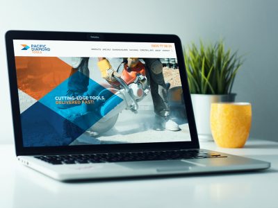 Tool retailer website design