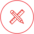 Graphic design services icon