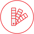 Logo design services icon