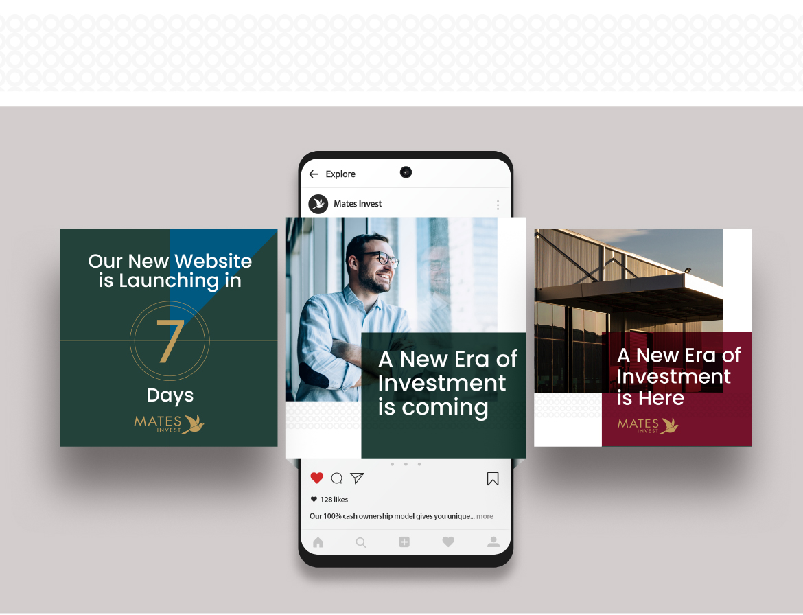 Social media for property investment company