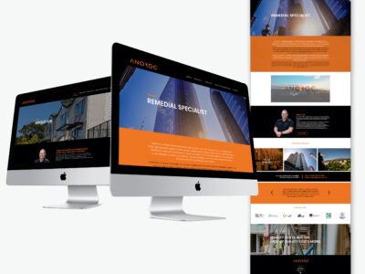 ANOROC remedial construction project website design and developmen