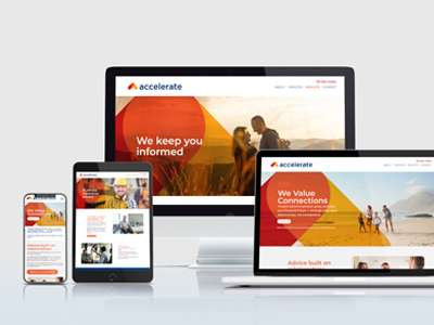 Website design and build for Insurance and investment advisers