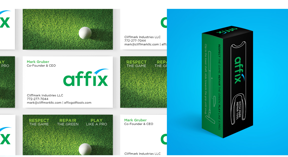 Branding for USA based golf Pitchmark repair tool manufacturer