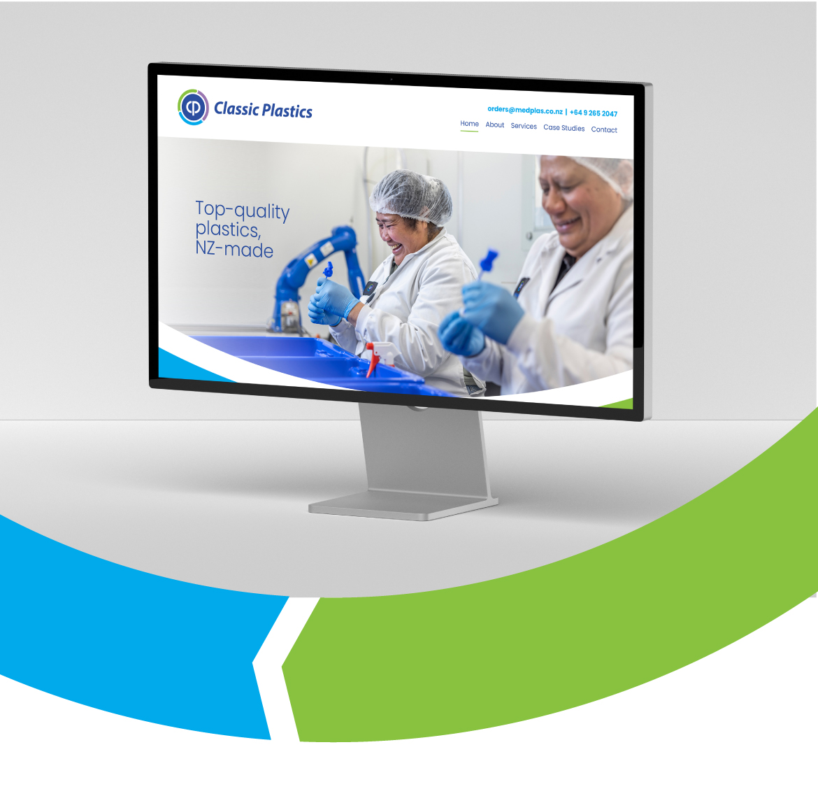 Website for New Zealand plastic manufacturing company