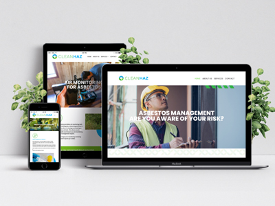 Website design and build for asbestos management company