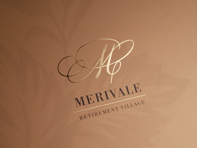 Brand identity design and build for a luxury retirement village in Christchurch