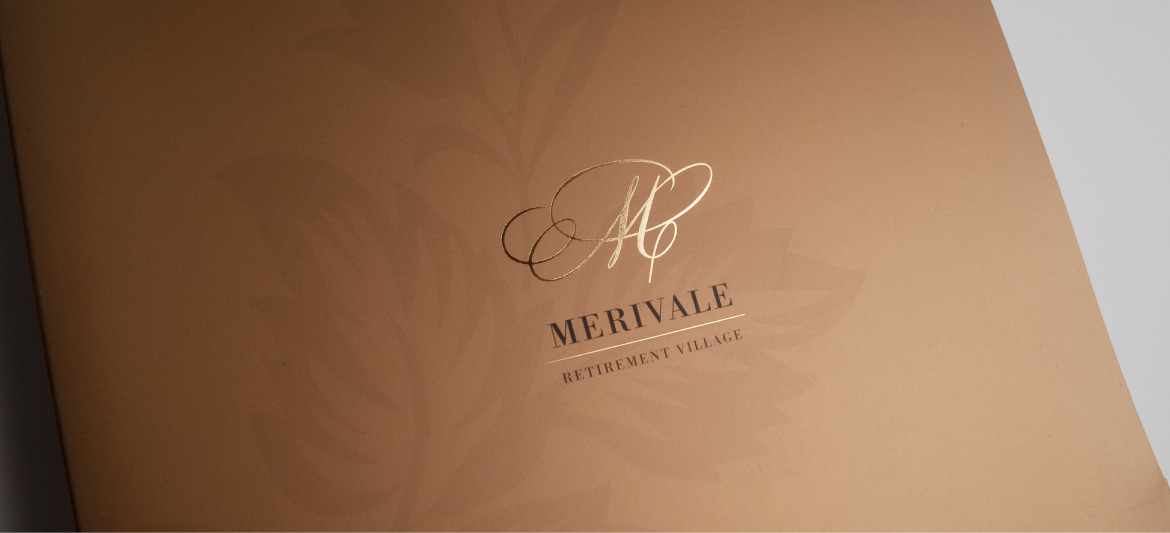Brand identity design and build for a luxury retirement village in Christchurch