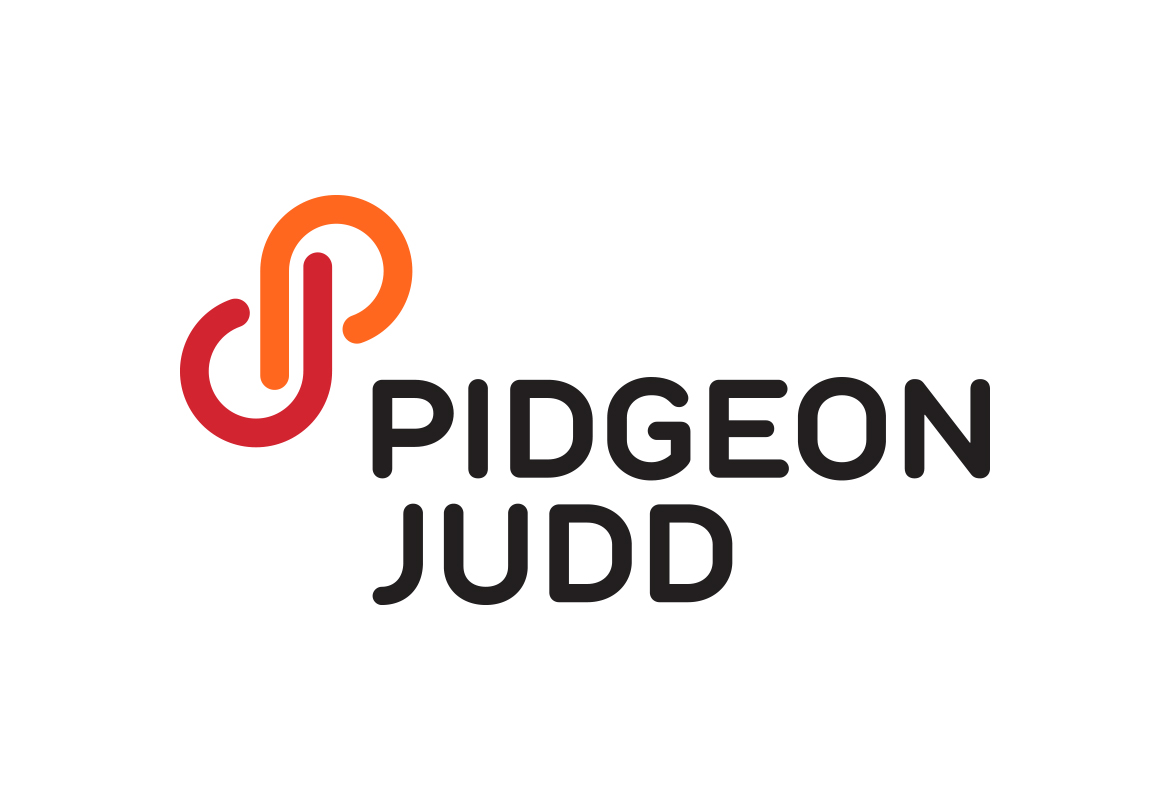 Auckland law firm Pidgeon Judd Law logo design