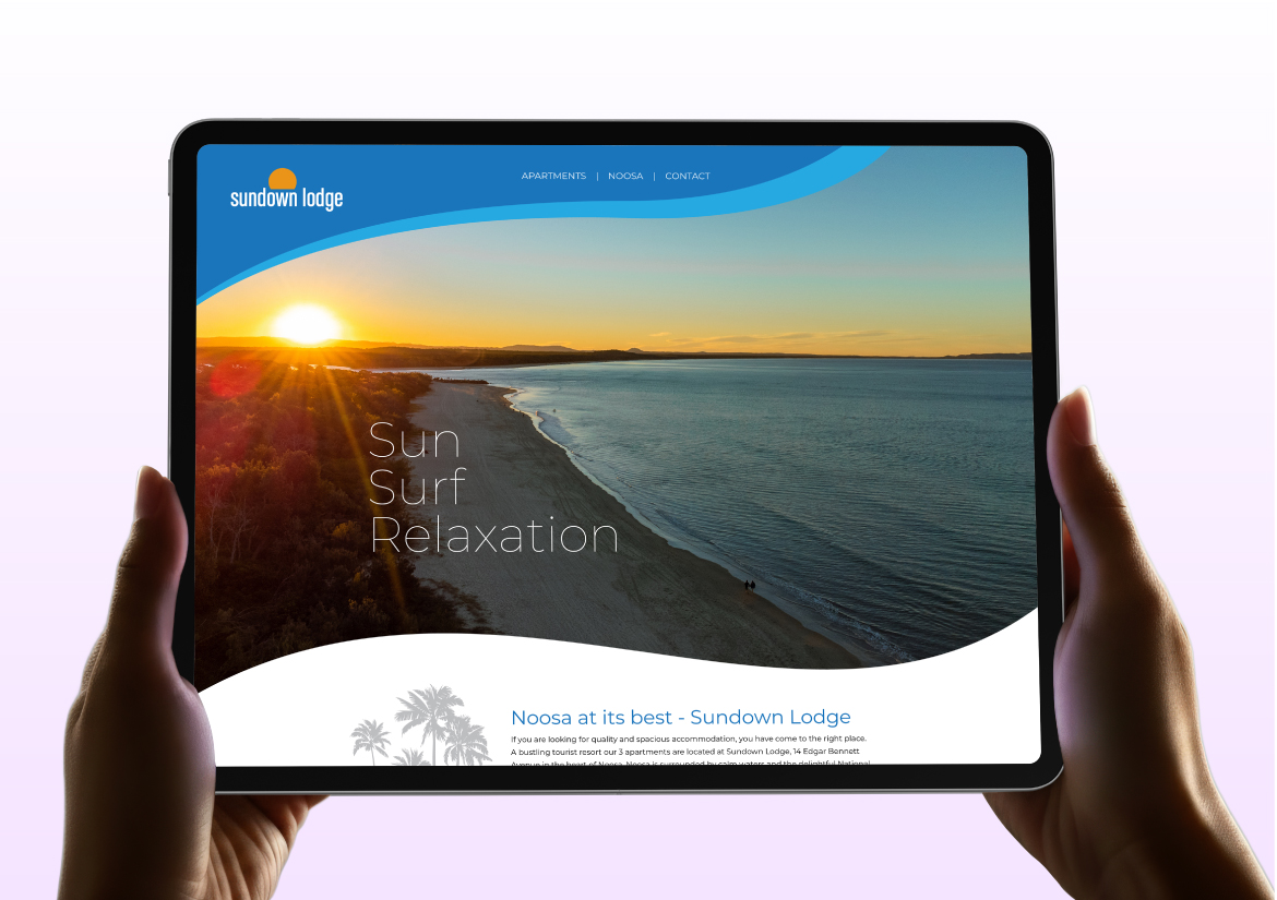 Queensland holiday accommodation website design and build
