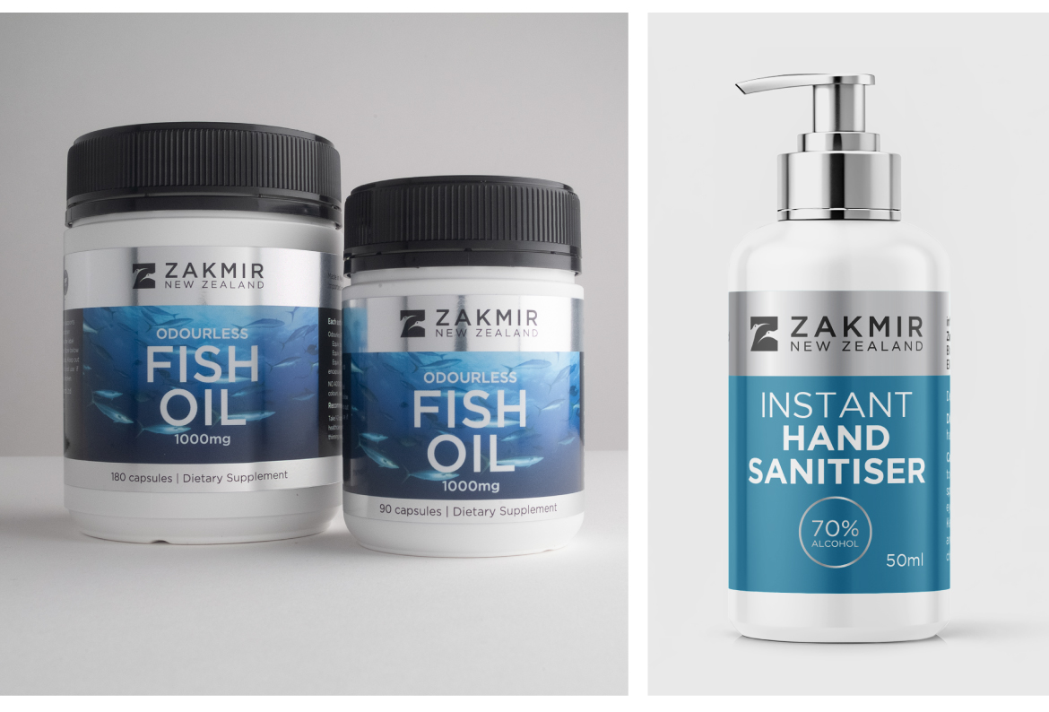 Brand development for NZ based supplement company