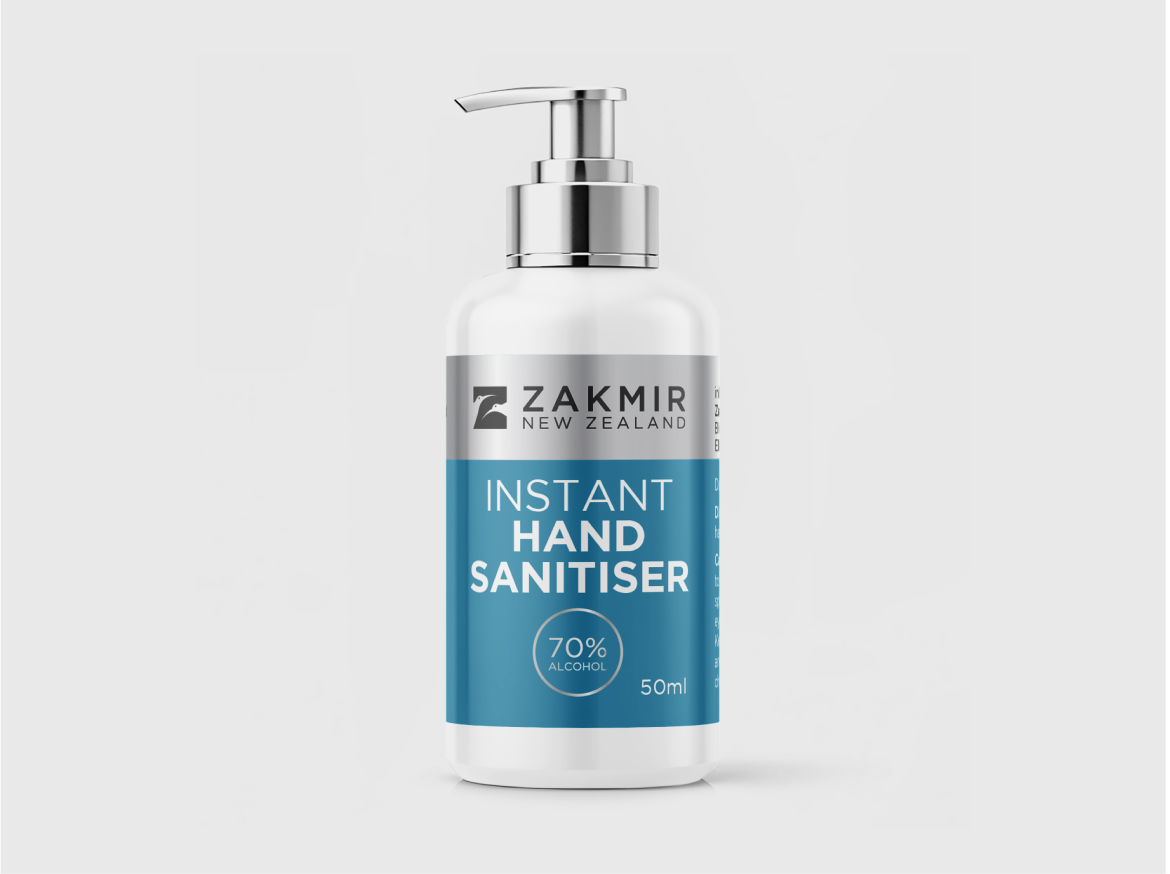 Packaging design for hand sanitiser