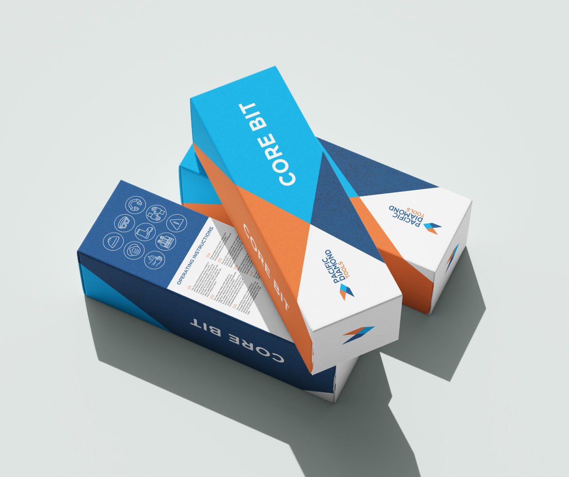 Brand identity and packaging for tool company