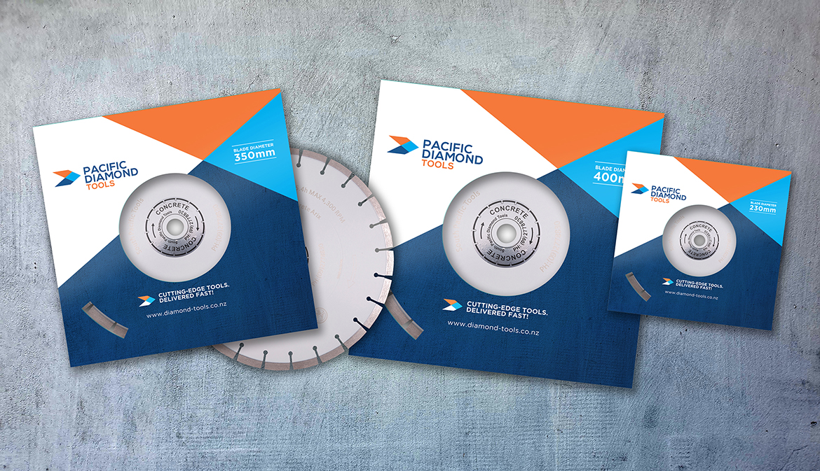 Brand identity and packaging for tool company